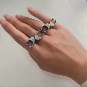 Coach Signature Link Ring (size7)